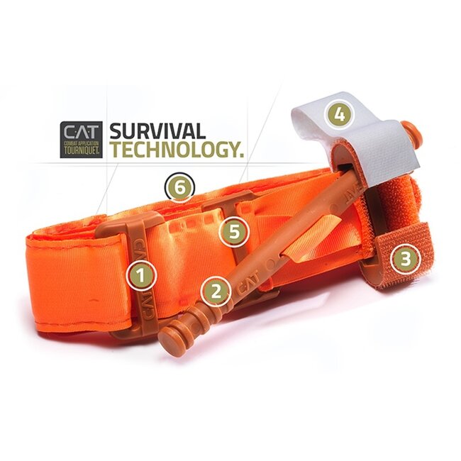 CAT Resources Tourniquet GEN7 Orange