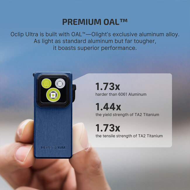 Olight Oclip Ultra Navy Blue