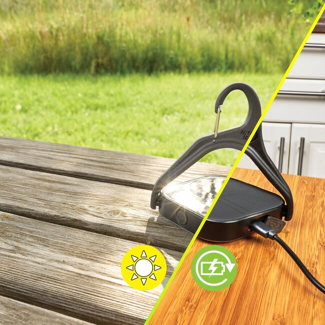 Nite Ize Radiant Revolve Rechargable + Solar Lantern
