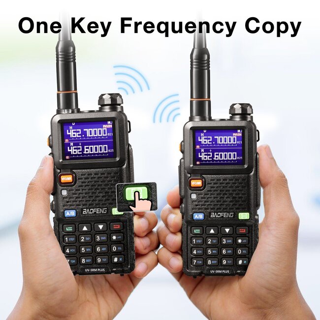 Baofeng UV-5RM Plus GPS 10W Multi-Band Radio