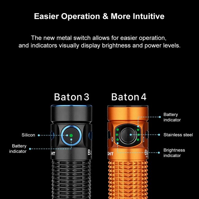 Olight Baton 4 Orange