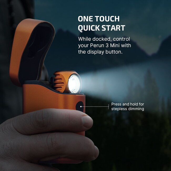 Olight Perun 3 Mini Premium Edition Orange
