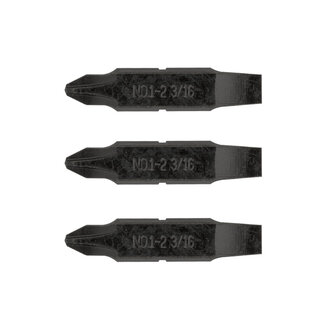 Leatherman #1-#2 Phillips & 3/16" Flat Screwdriver Bits
