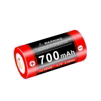 Klarus 16340 3.7V 700 mAh Micro-USB