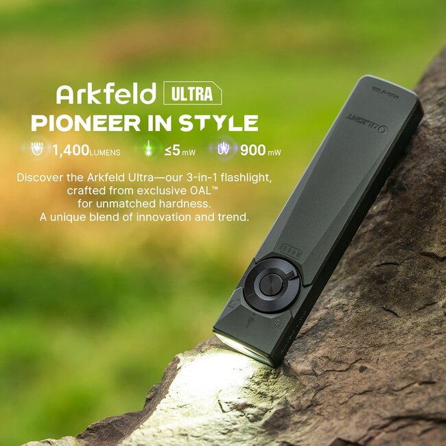 Olight Arkfeld Ultra Olive Grey NW
