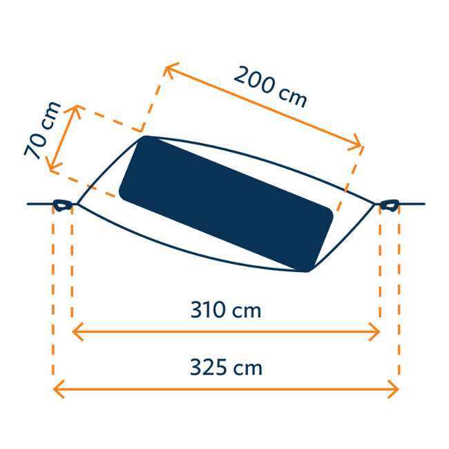 Ticket To The Moon Mat Pro Hammock Army Green