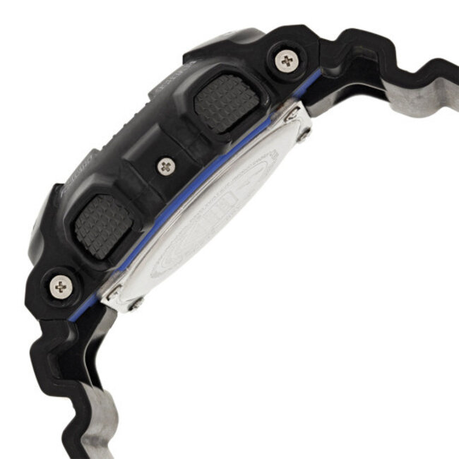 Casio G-Shock GA-100 black/blue watch