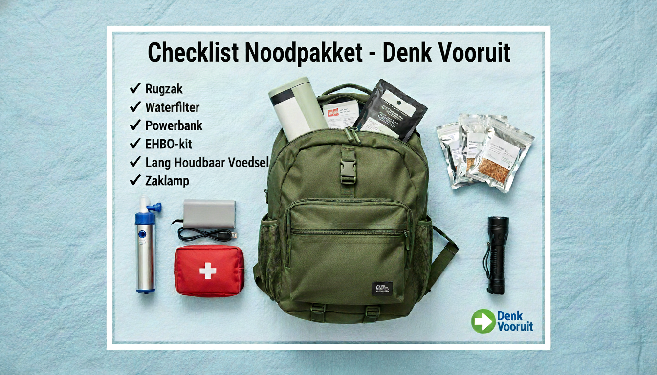 Checklist noodsituatie - Denk Vooruit