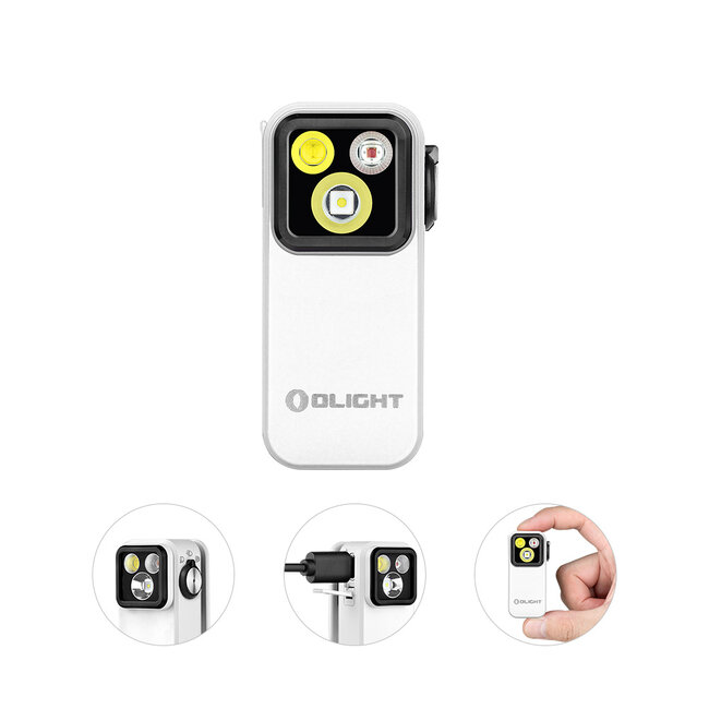 Olight Oclip Pro White