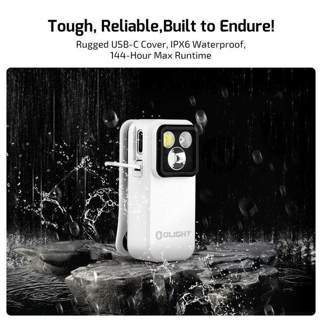Olight Oclip Pro White