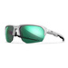 Wiley X WX JAKL CAPTIVATE Polarized Green Mirror Polished White
