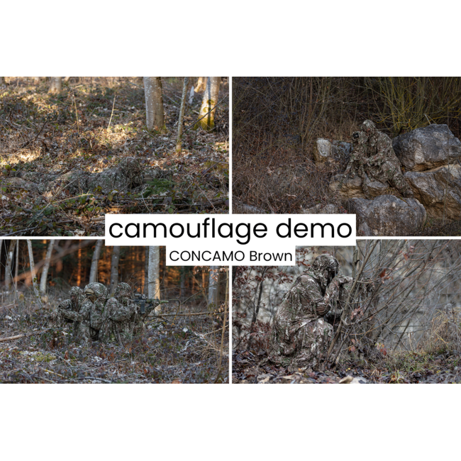 Ghosthood Ghost Hoodie - CONCAMO Brown