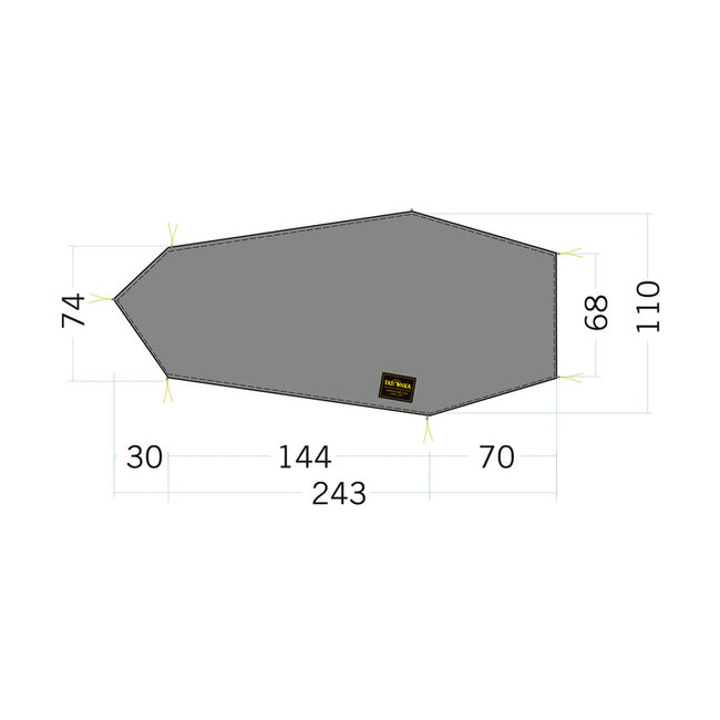 Tatonka Floor Sheet LT Kyrkja
