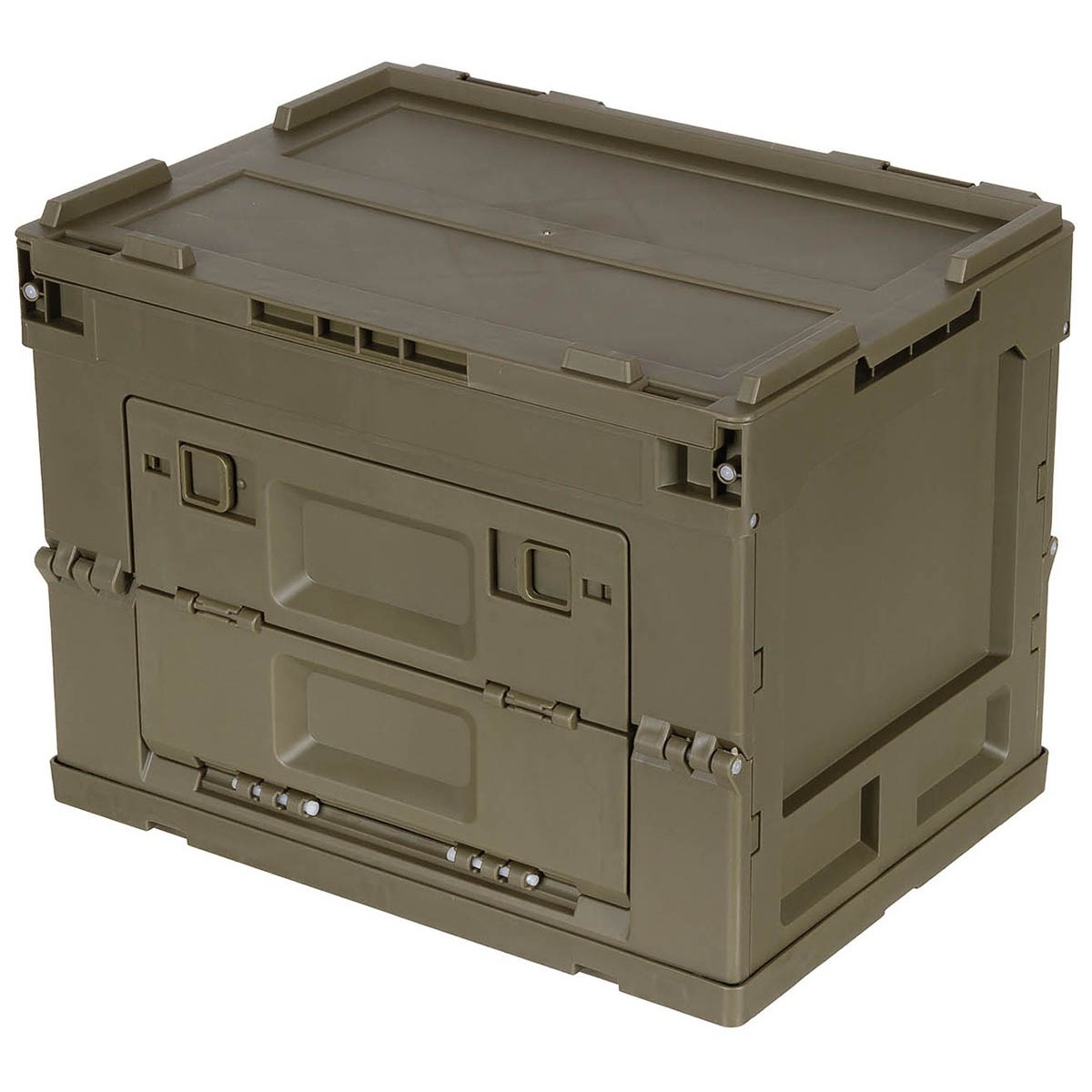 Foldable plastic box 20L olive | Urban Survival - Urban Survival