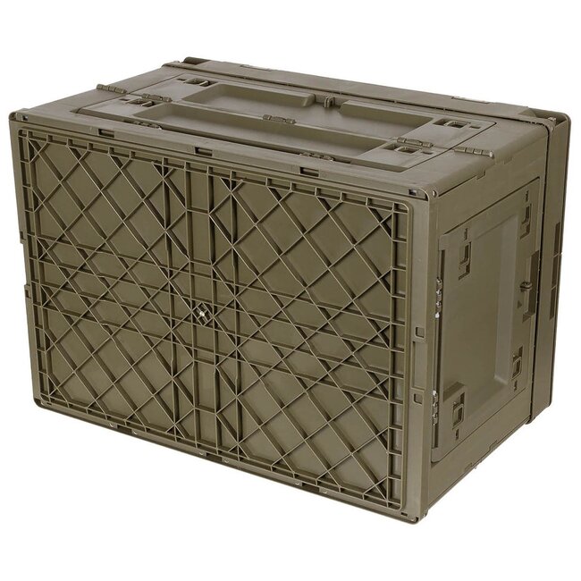 Collapsible plastic box 60 litres
