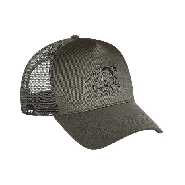 Tasmanian Tiger TT Logo Cap Stone Grey Olive