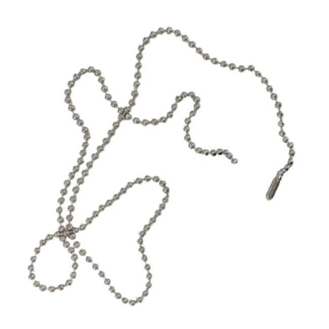 Ball chain for ID holders