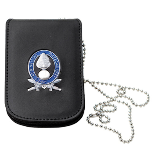 KMAR leather ID holder