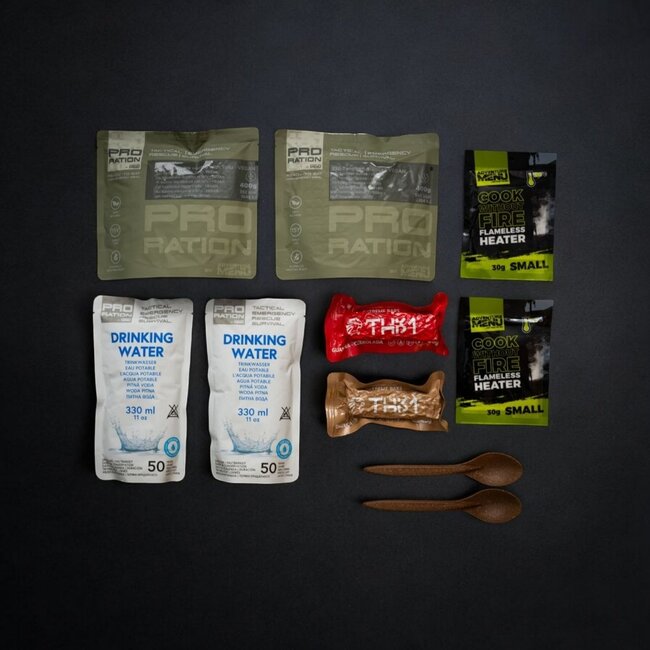 Pro-ration Emergency Pack Menu Vega