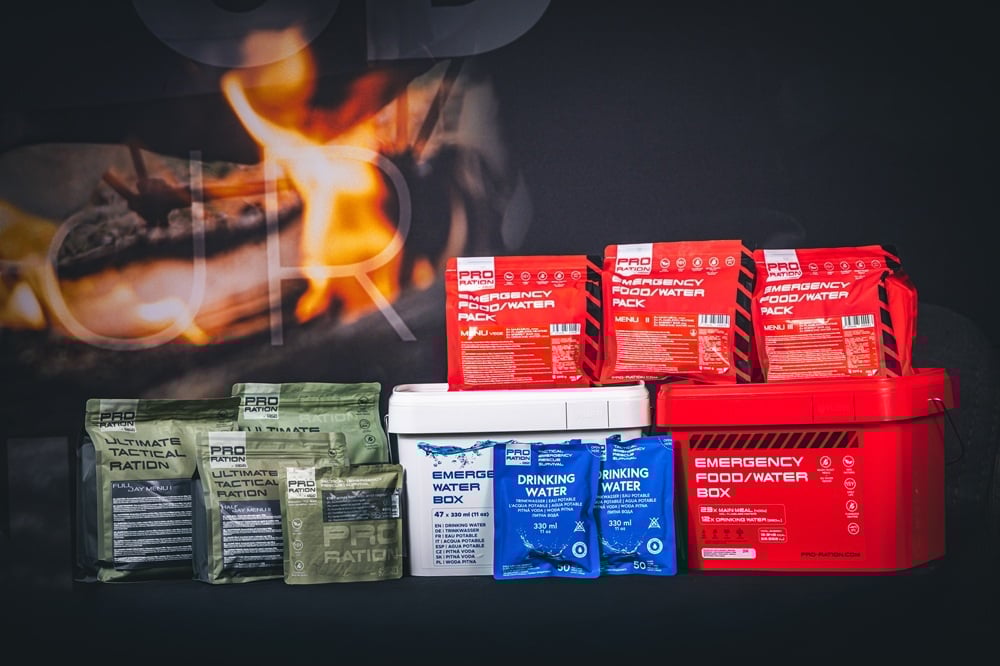 Pro-Ration rantsoenen: de must-have in elk noodpakket (voor survival, hulpverleners en lange diensten)