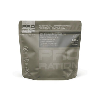 Pro-ration Chicken Korma met rijst