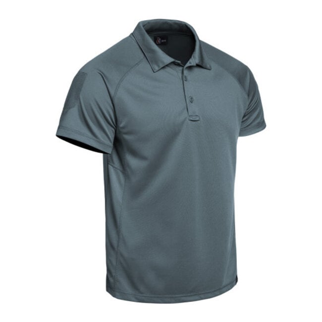 A10 Equipment Polo INSTRUCTOR stone grey