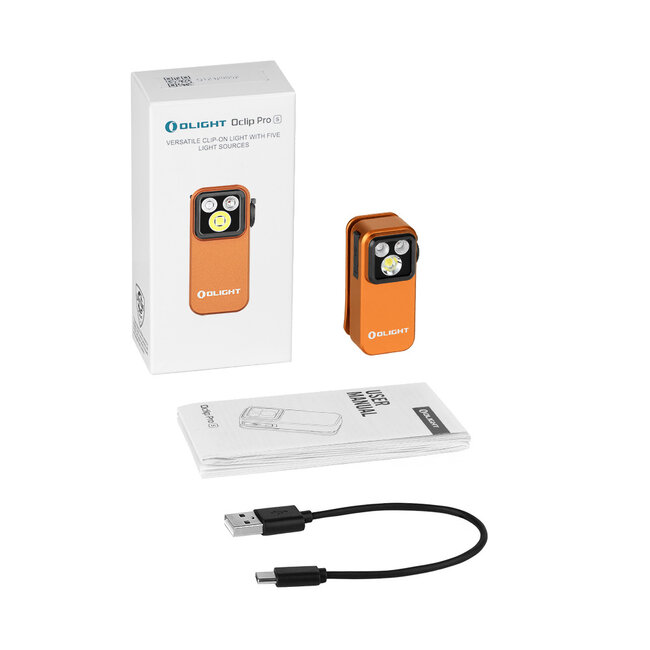 Olight Oclip Pro S Orange