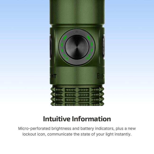Olight Baton 4 Pro OD Green