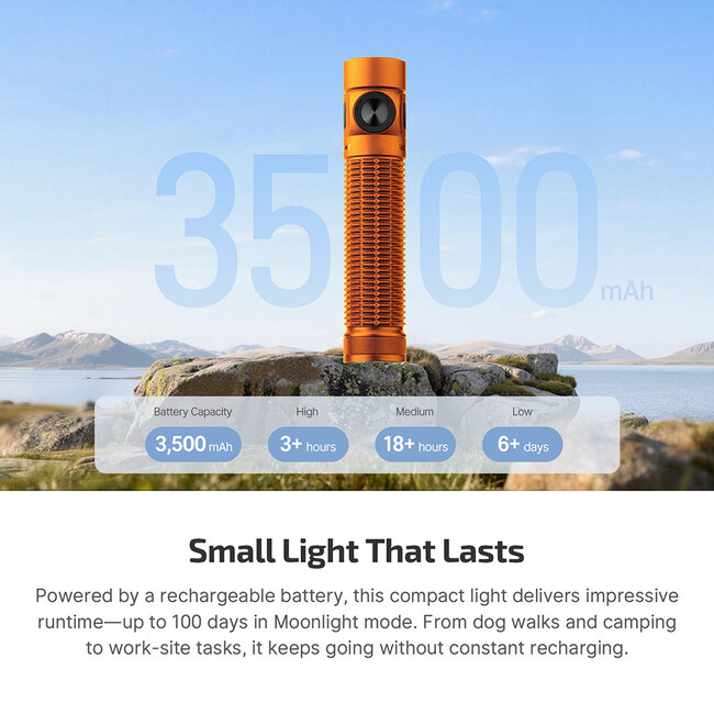 Olight Baton 4 Pro Orange