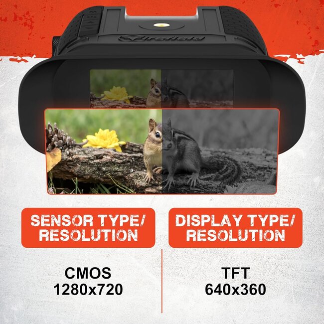 Firefield Hexcore HD 1-3x Night Vision Binoculars