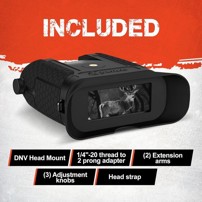 Firefield Hexcore HD 1-3x Night Vision Binoculars