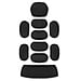 PGD 10-pad helmet liner