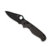 Spyderco ButtonUp Carbon Fiber Black Blade