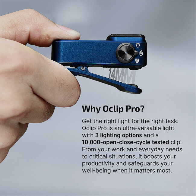 Olight Oclip Pro Midnight Blue