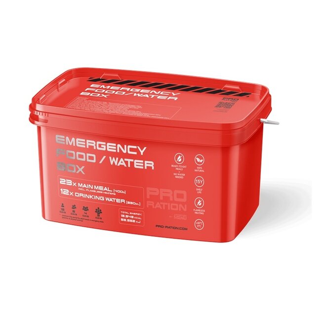 Pro-ration Emergency Food/Water Box