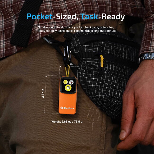 Olight Olight Oclip 2 Pro Orange