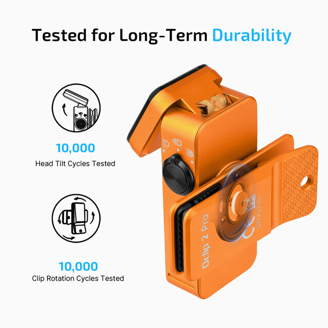 Olight Olight Oclip 2 Pro Orange