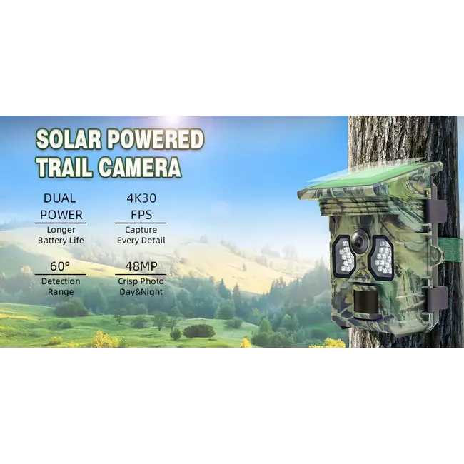 Stealth Gear Racoon Solar 4K trail camera