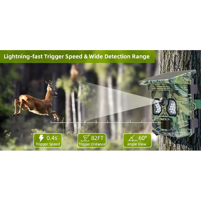 Stealth Gear Racoon Solar 4K trail camera