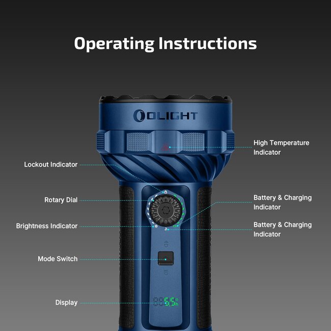 Olight Marauder 3 Midnight Blue