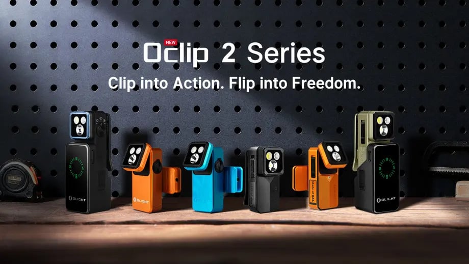 De Olight Oclip familie bij UrbanSurvival.nl