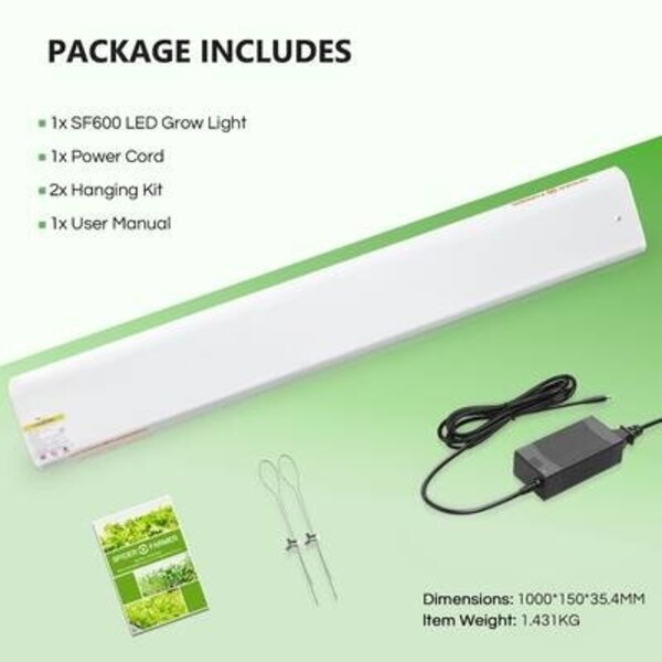 Spider Farmer Spider Farmer SF600 LED Kweeklamp Spider Farmer Spider Farmer SF600 LED Kweeklamp