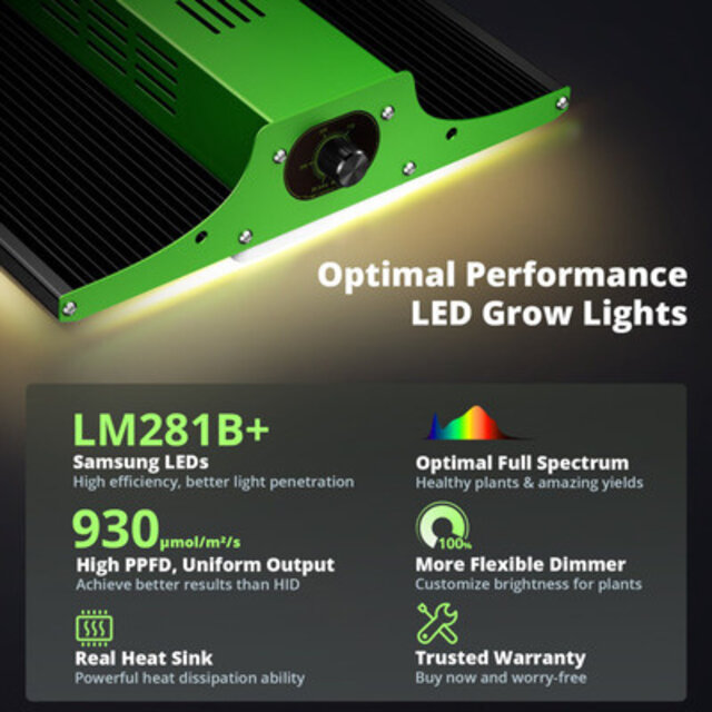 Viparspectra Viparspectra P600 LED Kweeklamp