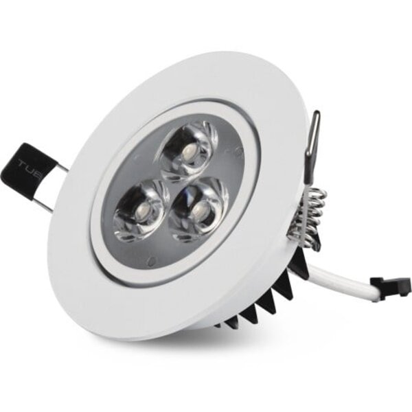 Aigostar Aigostar LED Inbouwspot 3W | 4000K (840) | Helder Wit | Ø85mm | Kantelbaar Aigostar Aigostar LED Inbouwspot 3W | 4000K (840) | Helder Wit | Ø85mm | Kantelbaar