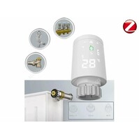 Programmeerbare radiatorknop Verticaal