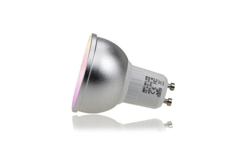 Smartlife Domotica WiFi Slimme spotlight GU10 5W kleur + wit (RGB+CCT)