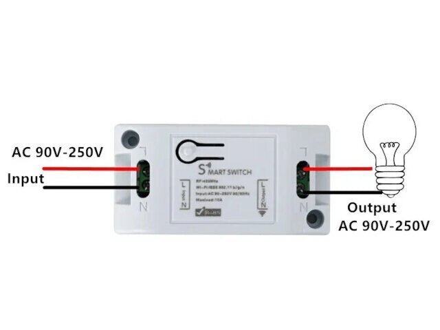 Smartlife Domotica 10Amp Slimme inbouw stroom onderbreker
