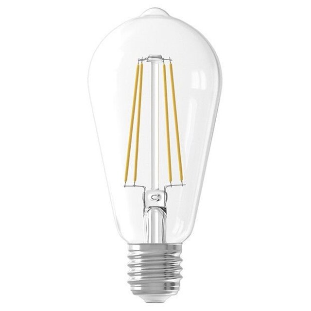 HLW 6 Watt E27 LED Filament Lamp ST64 2700K
