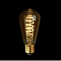 LED Filament lamp ST64 E27 2100K 4W Dimbaar
