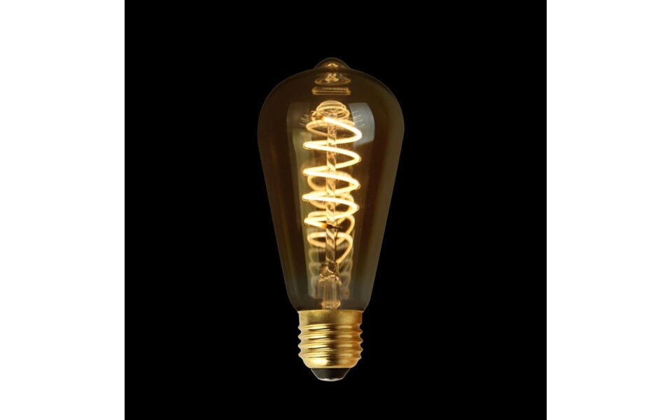 HLW LED Filament lamp ST64 E27 2100K 4W Dimbaar